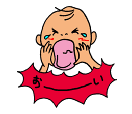 Baby and girls sticker #8443154