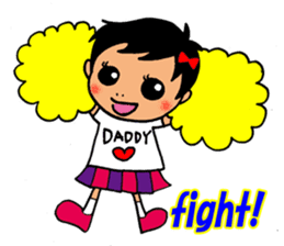 Baby and girls sticker #8443164