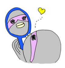 Lovely fish stickers sticker #8443631