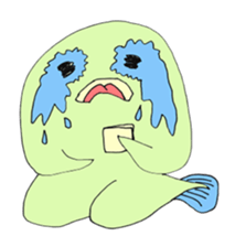 Lovely fish stickers sticker #8443641