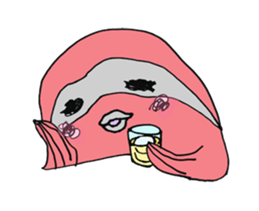 Lovely fish stickers sticker #8443652