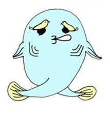 Lovely fish stickers sticker #8443657