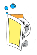 Lovely fish stickers sticker #8443658