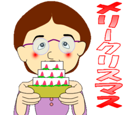 Grandmother to be liked by grandson sticker #8443766