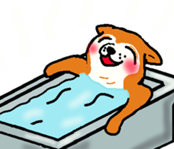 Delusion of the Japanese midget Shiba sticker #8443786