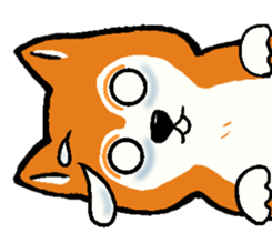 Delusion of the Japanese midget Shiba sticker #8443800