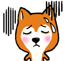 Delusion of the Japanese midget Shiba sticker #8443802