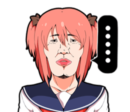 Duality girlfriend sticker #8444016