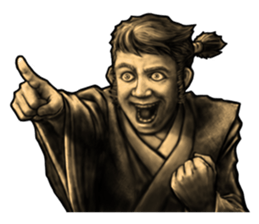 realistic_samurai sticker #8444145