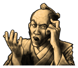 realistic_samurai sticker #8444154