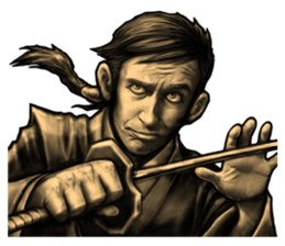 realistic_samurai sticker #8444155