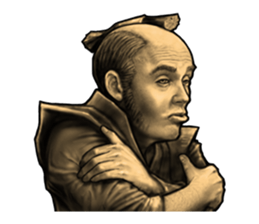 realistic_samurai sticker #8444156