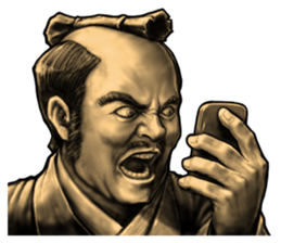 realistic_samurai sticker #8444169