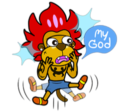 Moby Bad sticker #8444283