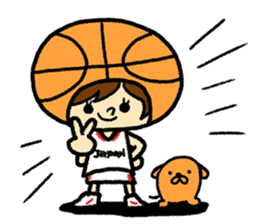 Go for it! Basketball sticker #8444300