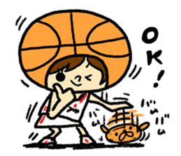Go for it! Basketball sticker #8444302