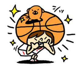 Go for it! Basketball sticker #8444303