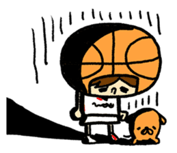 Go for it! Basketball sticker #8444308