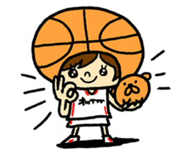 Go for it! Basketball sticker #8444311