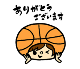 Go for it! Basketball sticker #8444316