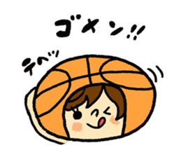 Go for it! Basketball sticker #8444319