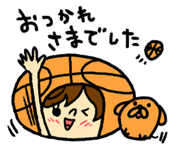 Go for it! Basketball sticker #8444321