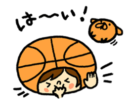 Go for it! Basketball sticker #8444322