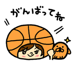 Go for it! Basketball sticker #8444325