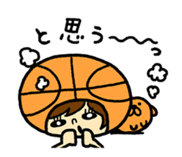Go for it! Basketball sticker #8444328