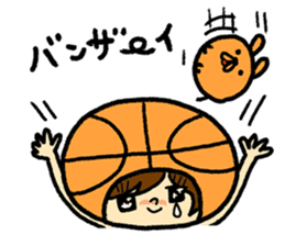 Go for it! Basketball sticker #8444329