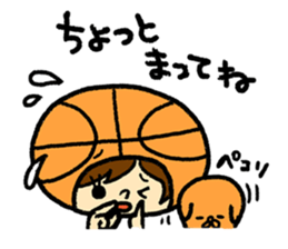 Go for it! Basketball sticker #8444330