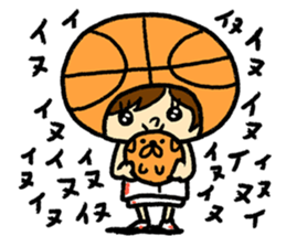 Go for it! Basketball sticker #8444332