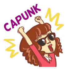 Miss Nadila : Just myself sticker #8444663