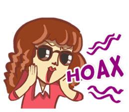 Miss Nadila : Just myself sticker #8444667