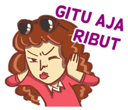 Miss Nadila : Just myself sticker #8444672