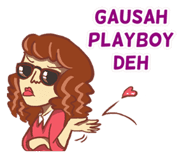 Miss Nadila : Just myself sticker #8444676