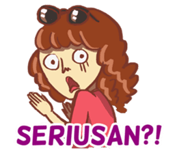 Miss Nadila : Just myself sticker #8444687