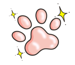 Happy new year with pretty kitten sticker #8445087