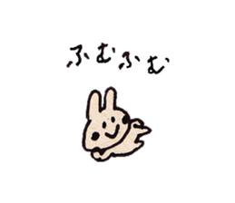 HAPPY HAPPY RABBIT sticker #8445341