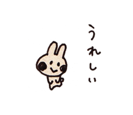 HAPPY HAPPY RABBIT sticker #8445343