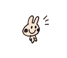 HAPPY HAPPY RABBIT sticker #8445347