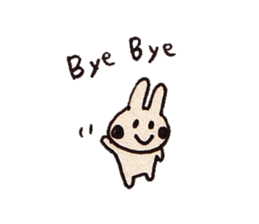 HAPPY HAPPY RABBIT sticker #8445348