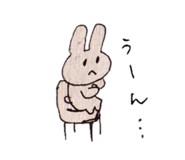HAPPY HAPPY RABBIT sticker #8445352