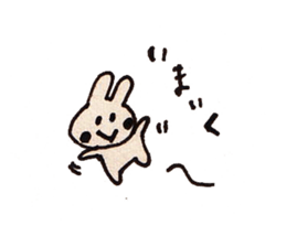 HAPPY HAPPY RABBIT sticker #8445353