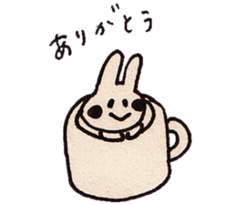 HAPPY HAPPY RABBIT sticker #8445355