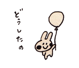 HAPPY HAPPY RABBIT sticker #8445360