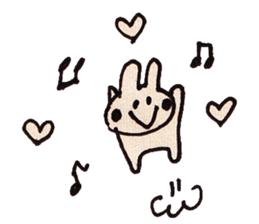 HAPPY HAPPY RABBIT sticker #8445368