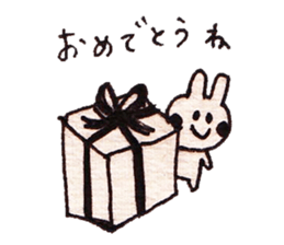 HAPPY HAPPY RABBIT sticker #8445370