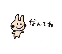 HAPPY HAPPY RABBIT sticker #8445374