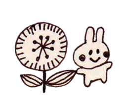 HAPPY HAPPY RABBIT sticker #8445375